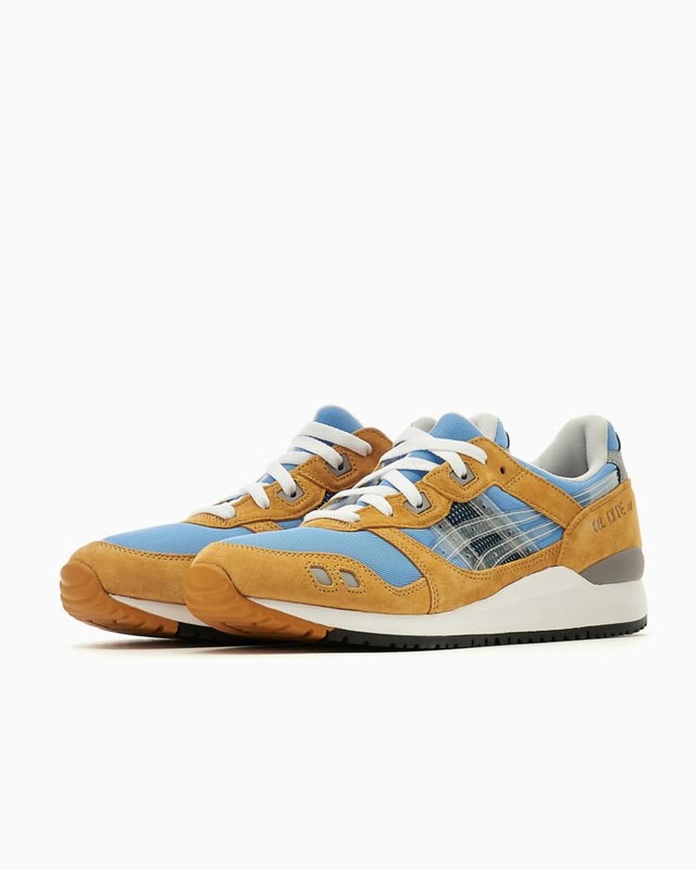 Awake NY x Asics Gel Lyte 3 OG Blue Yellow 1201A568 400 Grailify